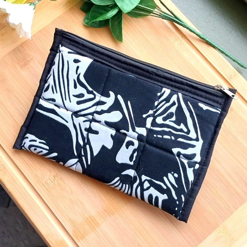 1PC Beautiful African Kitenge Travel Pouch